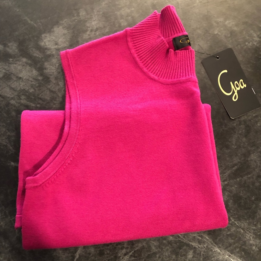 Goa Sleeveless Mock Neck Top BNWT
